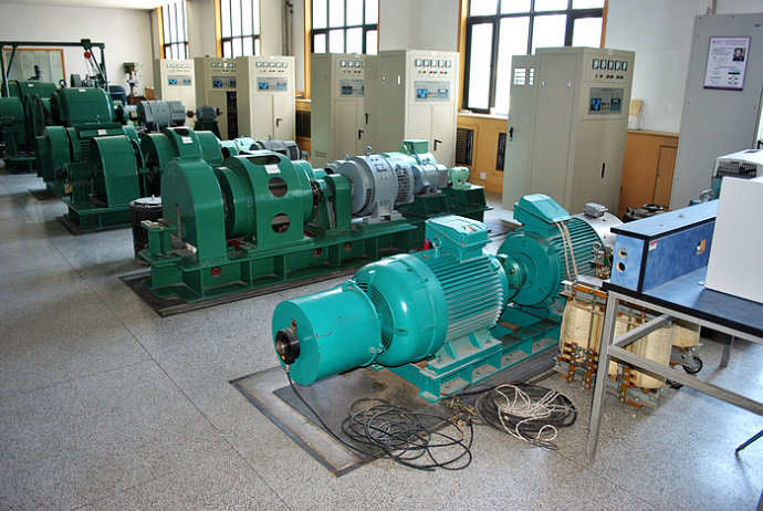 越城某热电厂使用我厂的YKK高压电机提供动力